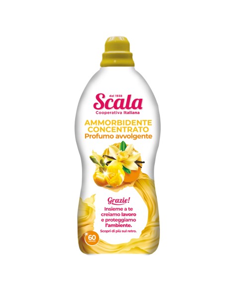 scala ammorbidente per bucato 1500ml - 60 lavaggi - vaniglia e fresia: tuttocasashop.it: prodotti per bucato e tessuti