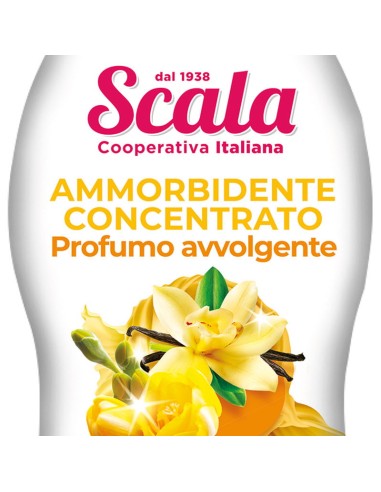scala ammorbidente per bucato 1500ml - 60 lavaggi - vaniglia e fresia: tuttocasashop.it: prodotti per bucato e tessuti