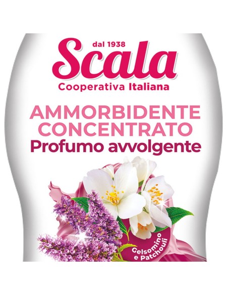 scala ammorbidente per bucato 1500ml - 60 lavaggi - gelsomino e patchouli: tuttocasashop.it: prodotti per bucato e tessuti