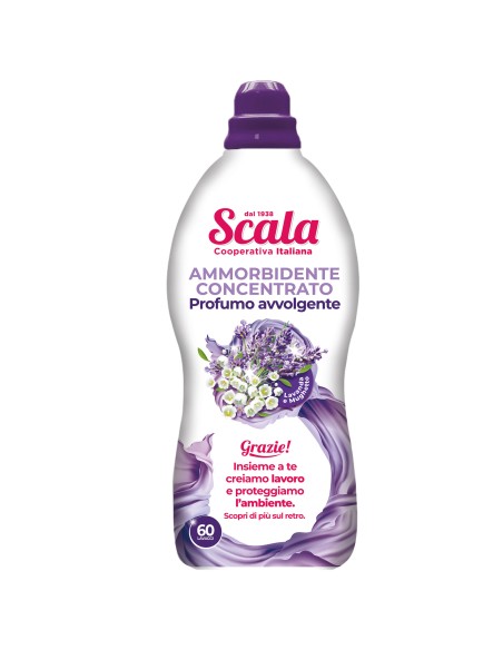 scala ammorbidente per bucato 1500ml - 60 lavaggi - lavanda e mughetto: tuttocasashop.it: prodotti per bucato e tessuti
