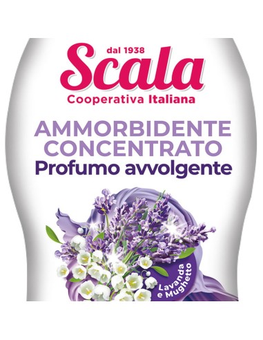 scala ammorbidente per bucato 1500ml - 60 lavaggi - lavanda e mughetto: tuttocasashop.it: prodotti per bucato e tessuti