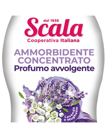 scala ammorbidente per bucato 1500ml - 60 lavaggi - lavanda e mughetto: tuttocasashop.it: prodotti per bucato e tessuti
