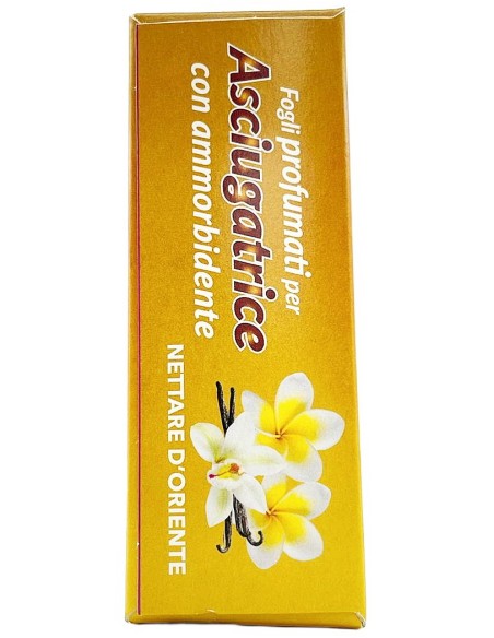 l'unico 20 fogli profumati per asciugatrice con ammorbidente nettare oriente: tuttocasashop.it: prodotti per bucato e tessuti