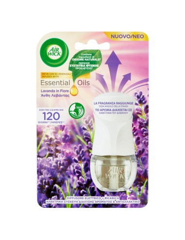 air wick essentil oils diffusore elettrico completo - lavanda in fiore: tuttocasashop.it: pulizia e cura della casa