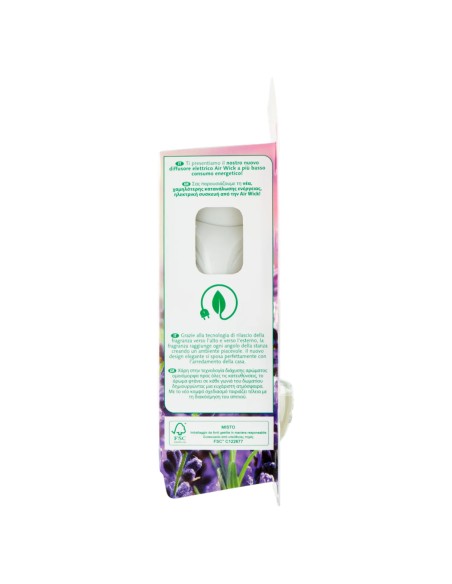 air wick essentil oils diffusore elettrico completo - lavanda in fiore: tuttocasashop.it: pulizia e cura della casa