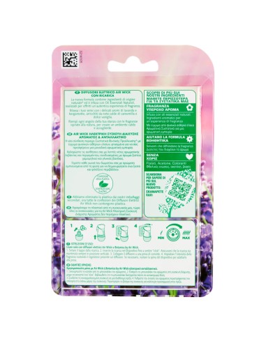 air wick essentil oils diffusore elettrico completo - lavanda in fiore: tuttocasashop.it: pulizia e cura della casa