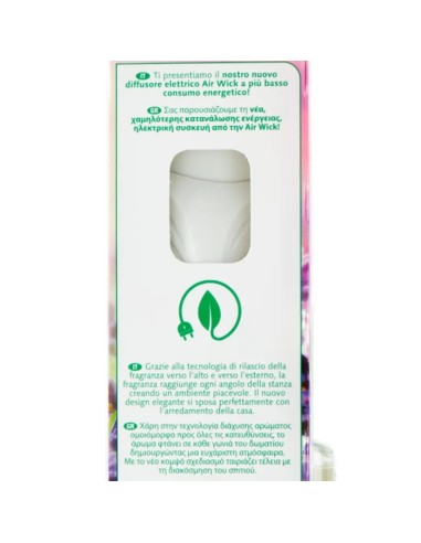 air wick essentil oils diffusore elettrico completo - lavanda in fiore: tuttocasashop.it: pulizia e cura della casa