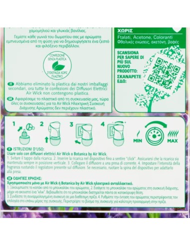 air wick essentil oils diffusore elettrico completo - lavanda in fiore: tuttocasashop.it: pulizia e cura della casa