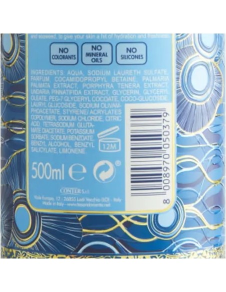 tesori d'oriente bagnoschiuma 500ml - thalasso - acqua delle figi e alghe m.: tuttocasashop.it: igiene e cura della persona