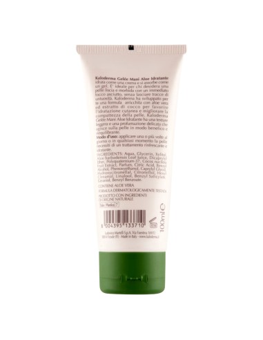 kaloderma gelee aloe 100ml - crema mani per pelle normale, secca, screpolata: tuttocasashop.it: igiene e cura della persona