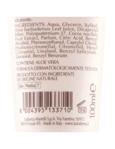 kaloderma gelee aloe 100ml - crema mani per pelle normale, secca, screpolata: tuttocasashop.it: igiene e cura della persona