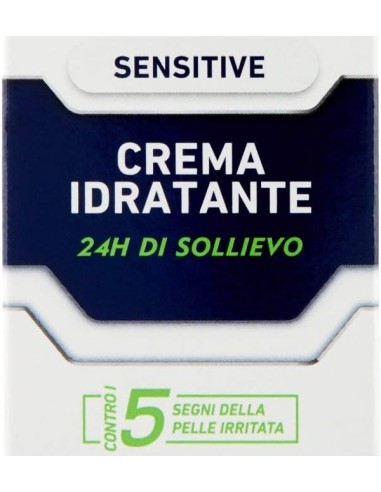 nivea for men crema idratante 75ml - sensitive - 24h di sollievo: tuttocasashop.it: igiene e cura della persona