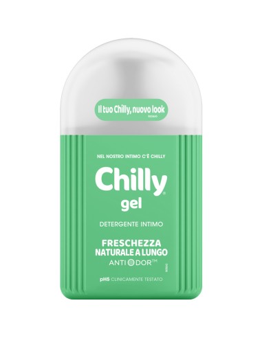 chilly detergente intimo 200ml - gel freschezza naturale a lungo - antiodor: tuttocasashop.it: igiene e cura della persona