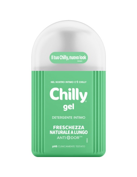 chilly detergente intimo 200ml - gel freschezza naturale a lungo - antiodor: tuttocasashop.it: igiene e cura della persona
