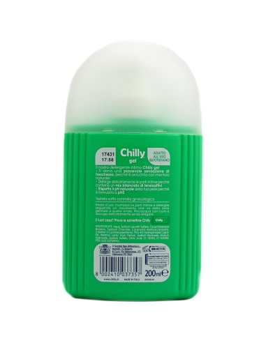 chilly detergente intimo 200ml - gel freschezza naturale a lungo - antiodor: tuttocasashop.it: igiene e cura della persona