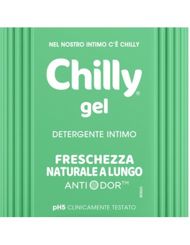 chilly detergente intimo 200ml - gel freschezza naturale a lungo - antiodor: tuttocasashop.it: igiene e cura della persona