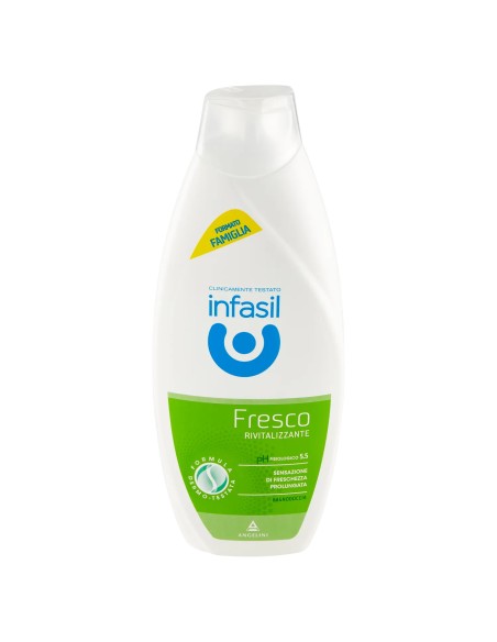 infasil bagnodoccia - 500ml - fresco rivitalizzante - ph 5.5 fisiologico: tuttocasashop.it: igiene e cura della persona
