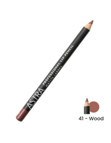 astra professional lip pencil - matita labbra - 41 - wood: tuttocasashop.it: igiene e cura della persona