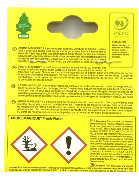 arbre magique alberello deodorante per auto - 1 pezzo - napoli - limited ed.: tuttocasashop.it: pulizia e cura della casa