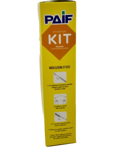 paif piumino antistatico catturapolvere con 5 ricambi: tuttocasashop.it: pulizia e cura della casa