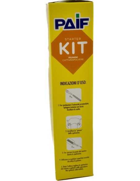 paif piumino antistatico catturapolvere con 5 ricambi: tuttocasashop.it: pulizia e cura della casa