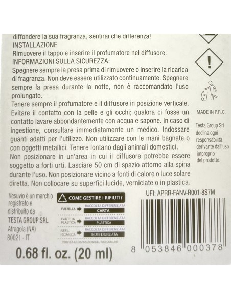 vesuvio ricarica deodorante elettrico compatibile ambipur - give me: tuttocasashop.it: pulizia e cura della casa