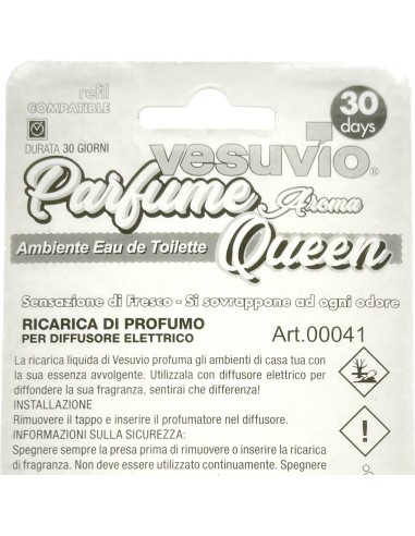 vesuvio ricarica deodorante elettrico compatibile ambipur - queen: tuttocasashop.it: pulizia e cura della casa