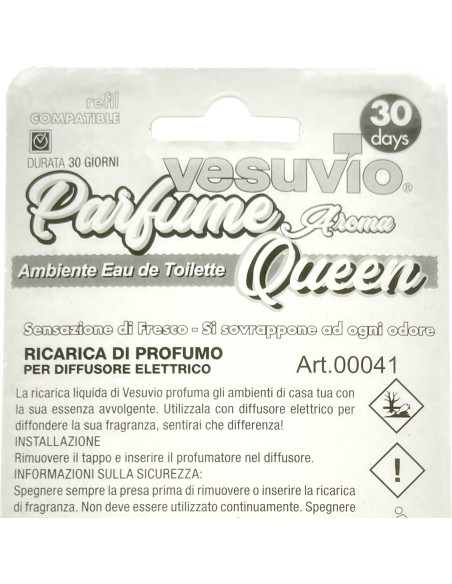 vesuvio ricarica deodorante elettrico compatibile ambipur - queen: tuttocasashop.it: pulizia e cura della casa