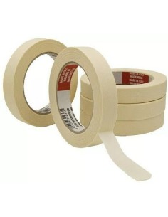 lc nastro adesivo di carta 19mm x 50 metri - gommata incollante a solvente: tuttocasashop.it: altro - bazar