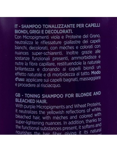dikson shampoo 500ml - antigiallo - per capelli biondi e decolorati: tuttocasashop.it: igiene e cura della persona