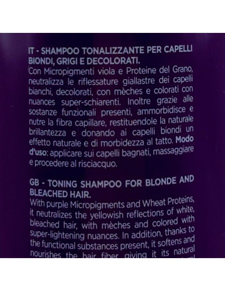 dikson shampoo 500ml - antigiallo - per capelli biondi e decolorati: tuttocasashop.it: igiene e cura della persona