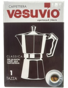 vesuvio - caffettiera moka classica - 1 tazza: tuttocasashop.it: altro - bazar