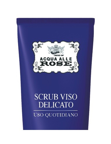 acqua alle rose roberts scrub viso delicato esfoliante illuminante - 150ml: tuttocasashop.it: igiene e cura della persona