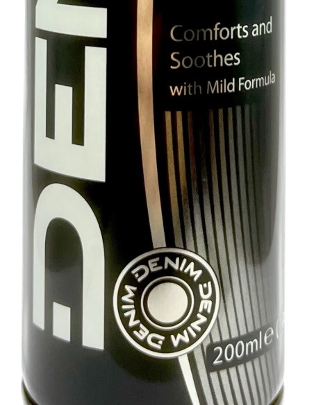 denim shaving gel - schiuma da barba gel - 200ml - black: tuttocasashop.it: igiene e cura della persona