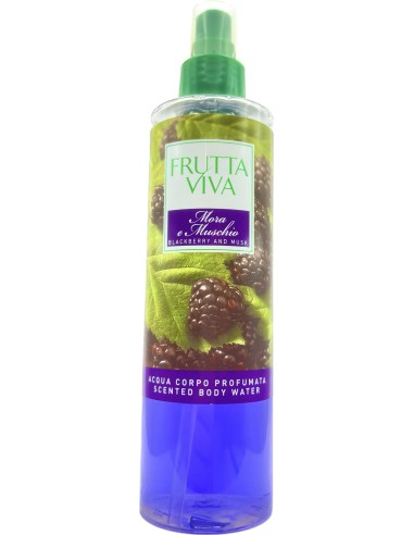 fruttaviva acqua corpo profumata - 250ml - mora & muschio: tuttocasashop.it: igiene e cura della persona