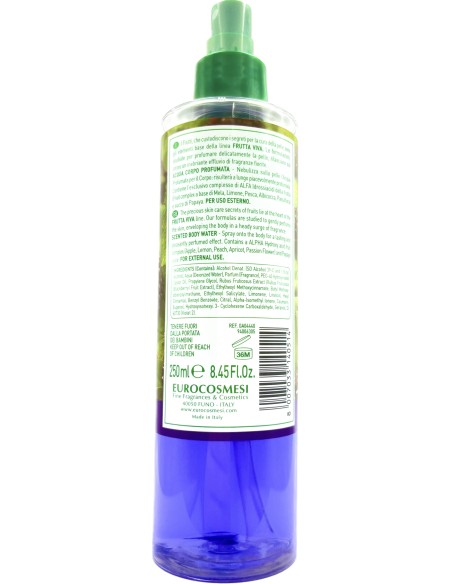 fruttaviva acqua corpo profumata - 250ml - mora & muschio: tuttocasashop.it: igiene e cura della persona