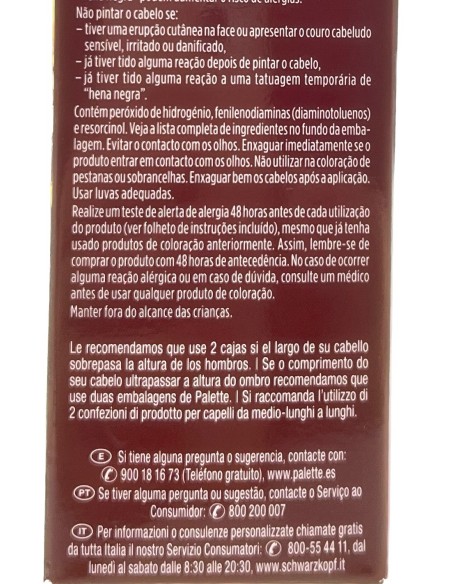 palette intensive creme color - permanente - 7 biondo luminoso: tuttocasashop.it: igiene e cura della persona