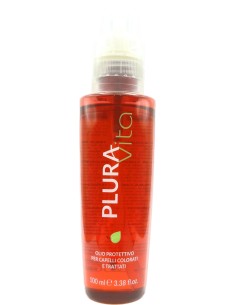 plura vita olio protettivo per capelli - 100ml - capelli trattati o colorati: tuttocasashop.it: igiene e cura della persona