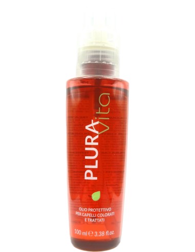 plura vita olio protettivo per capelli - 100ml - capelli trattati o colorati: tuttocasashop.it: igiene e cura della persona