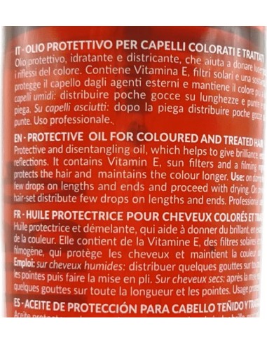 plura vita olio protettivo per capelli - 100ml - capelli trattati o colorati: tuttocasashop.it: igiene e cura della persona