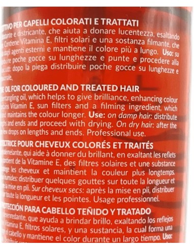 plura vita olio protettivo per capelli - 100ml - capelli trattati o colorati: tuttocasashop.it: igiene e cura della persona