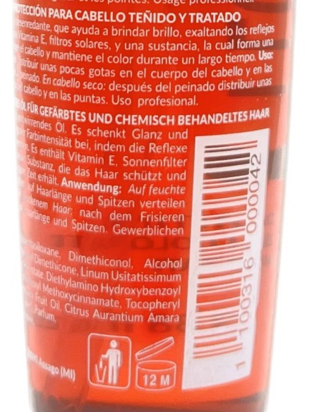 plura vita olio protettivo per capelli - 100ml - capelli trattati o colorati: tuttocasashop.it: igiene e cura della persona