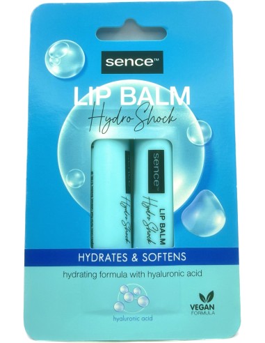 sence lip balm - 2 stick protettivo labbra da 4.3g - classico: tuttocasashop.it: igiene e cura della persona