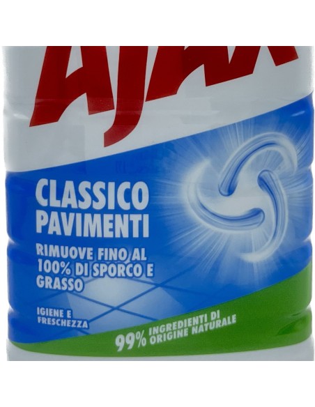 ajax pavimenti detergente liquido - 1250ml - classico: tuttocasashop.it: pulizia e cura della casa