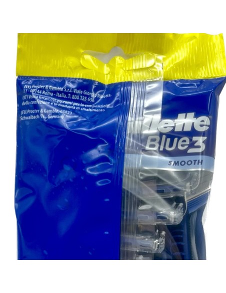 gillette blue 3 - 6 rasoi con testina oscillante lubrificante a tripla lama: tuttocasashop.it: igiene e cura della persona