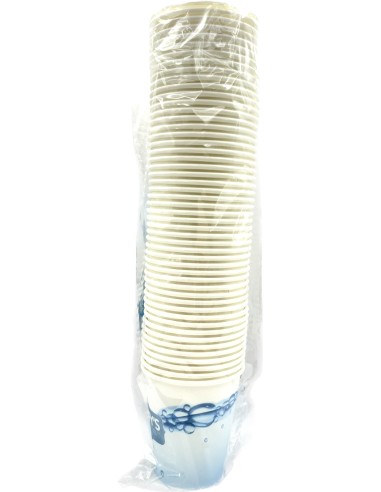 sofys bicchieri in cartoncino - 165ml - 50 pezzi - bianco: tuttocasashop.it: carta & monouso
