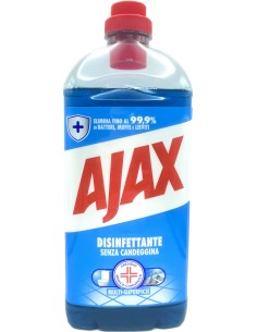 ajax pavimenti detergente liquido - 1250ml - disinfettante: tuttocasashop.it: pulizia e cura della casa