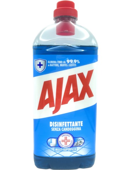 ajax pavimenti detergente liquido - 1250ml - disinfettante: tuttocasashop.it: pulizia e cura della casa