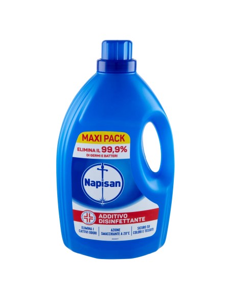 napisan additivo liquido igienizzante bucato - maxi pack 2200ml - classico: tuttocasashop.it: prodotti per bucato e tessuti