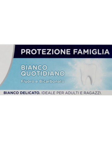 mentadent dentifricio 75ml - protezione famiglia - bianco quotidiano: tuttocasashop.it: igiene e cura della persona